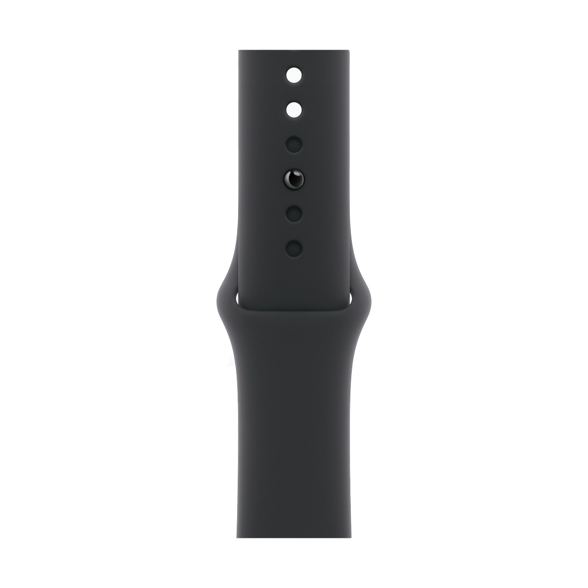 Apple Watch Series 11, 42 мм корпус из алюминия цвета «Jet Black», ремешок Sport Band цвета «Black»