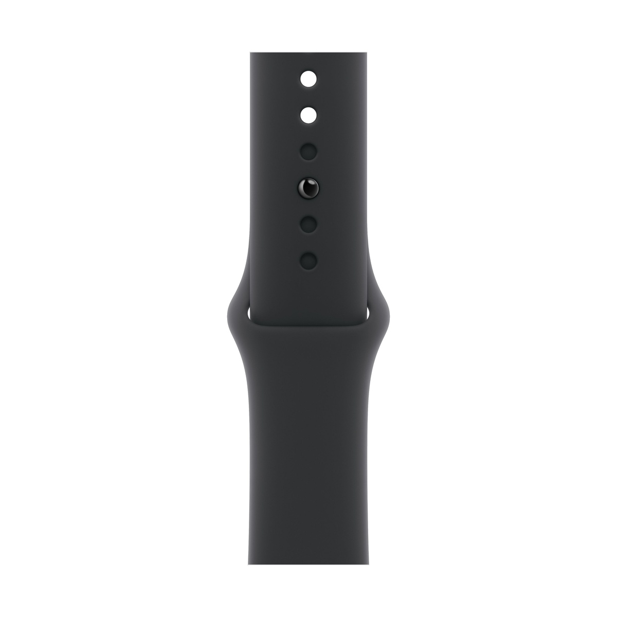 Apple Watch Series 11, 46 мм корпус из алюминия цвета «Space Gray», ремешок Sport Band цвета «Black»